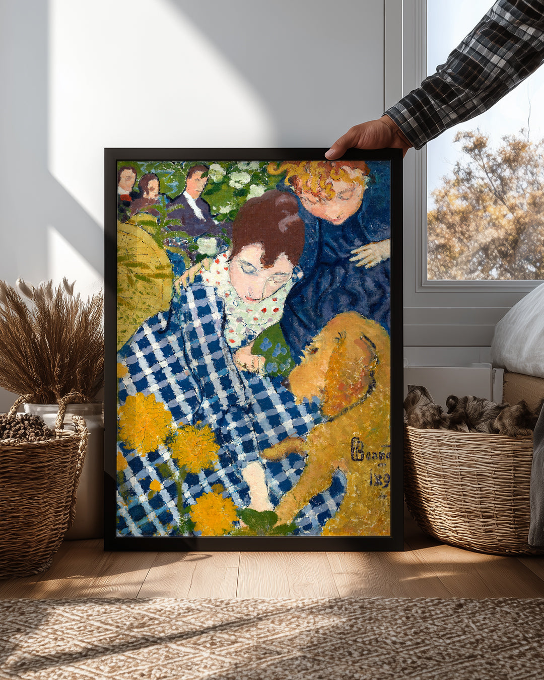 Picnic Dog Poster Tablosu