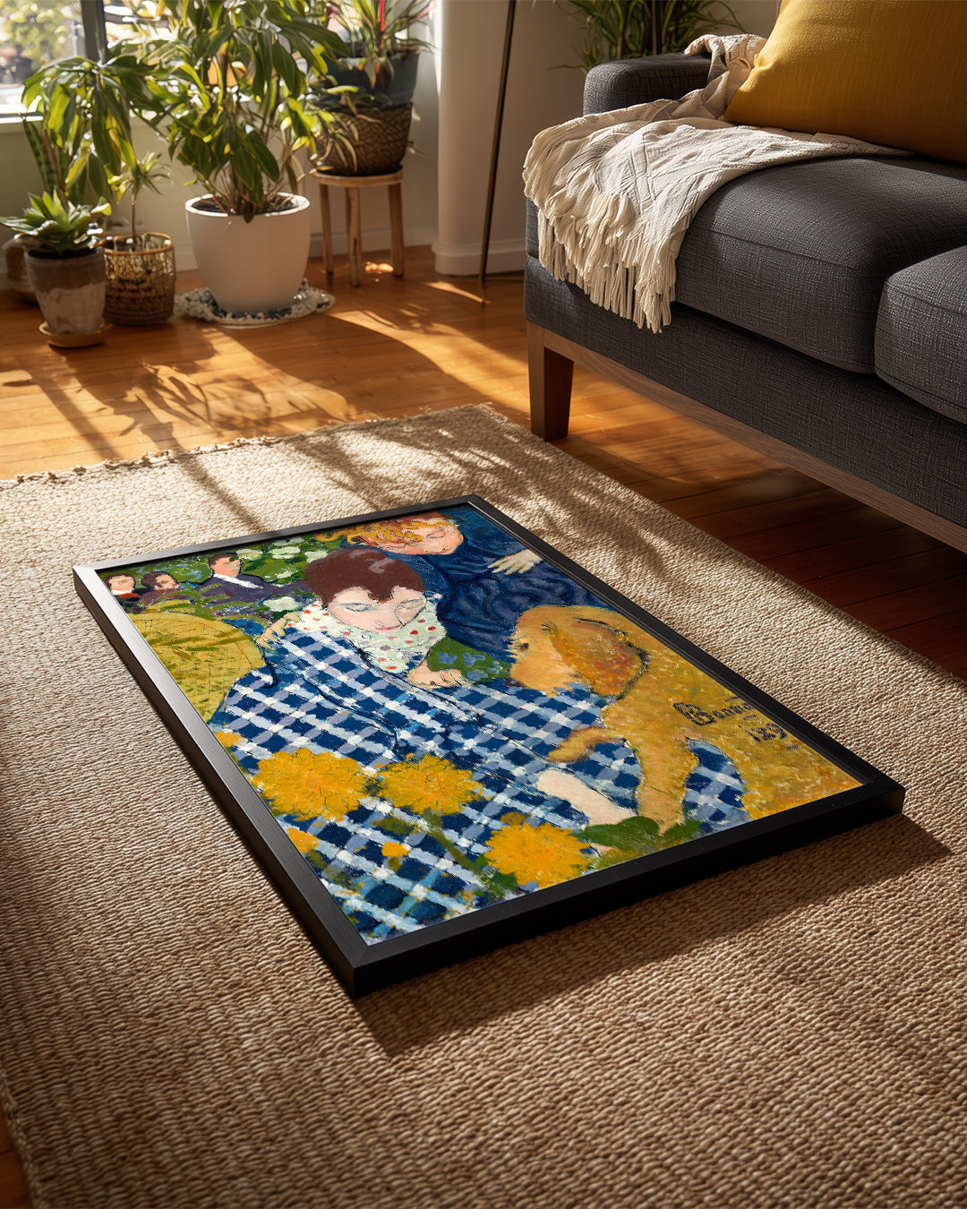 Picnic Dog Poster Tablosu
