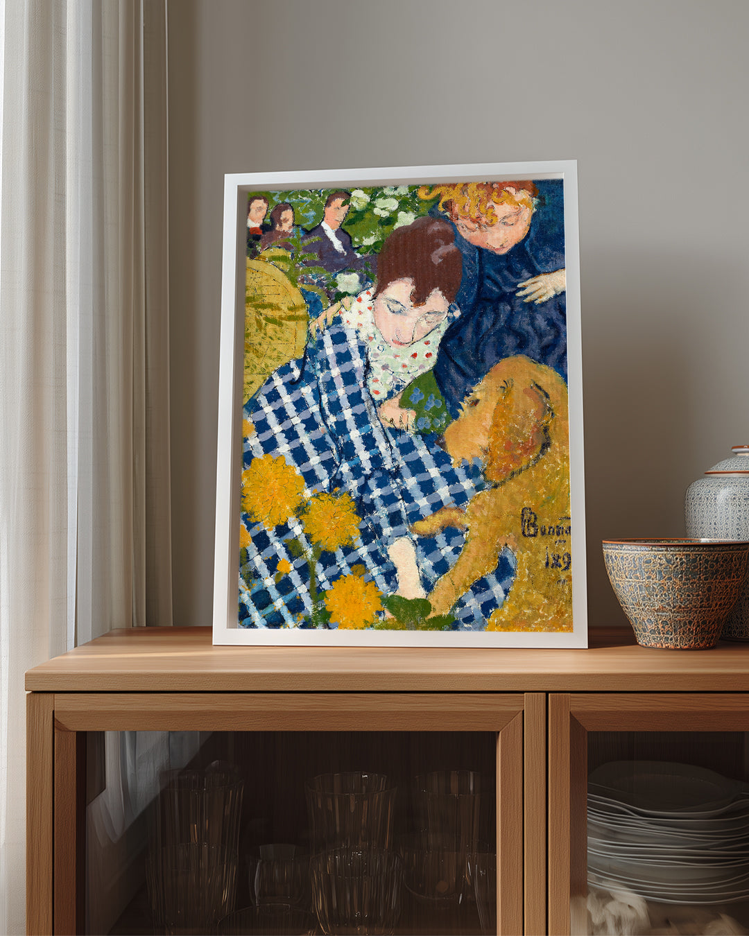 Picnic Dog Poster Tablosu