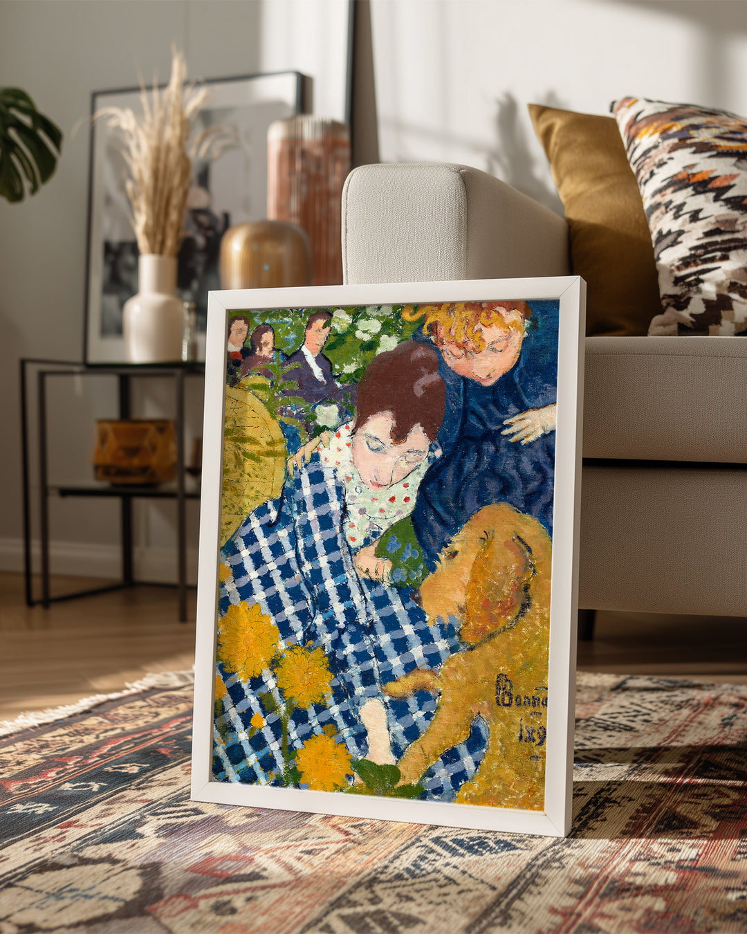 Picnic Dog Poster Tablosu