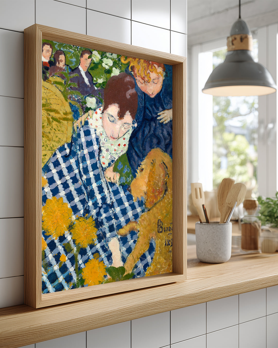 Picnic Dog Poster Tablosu