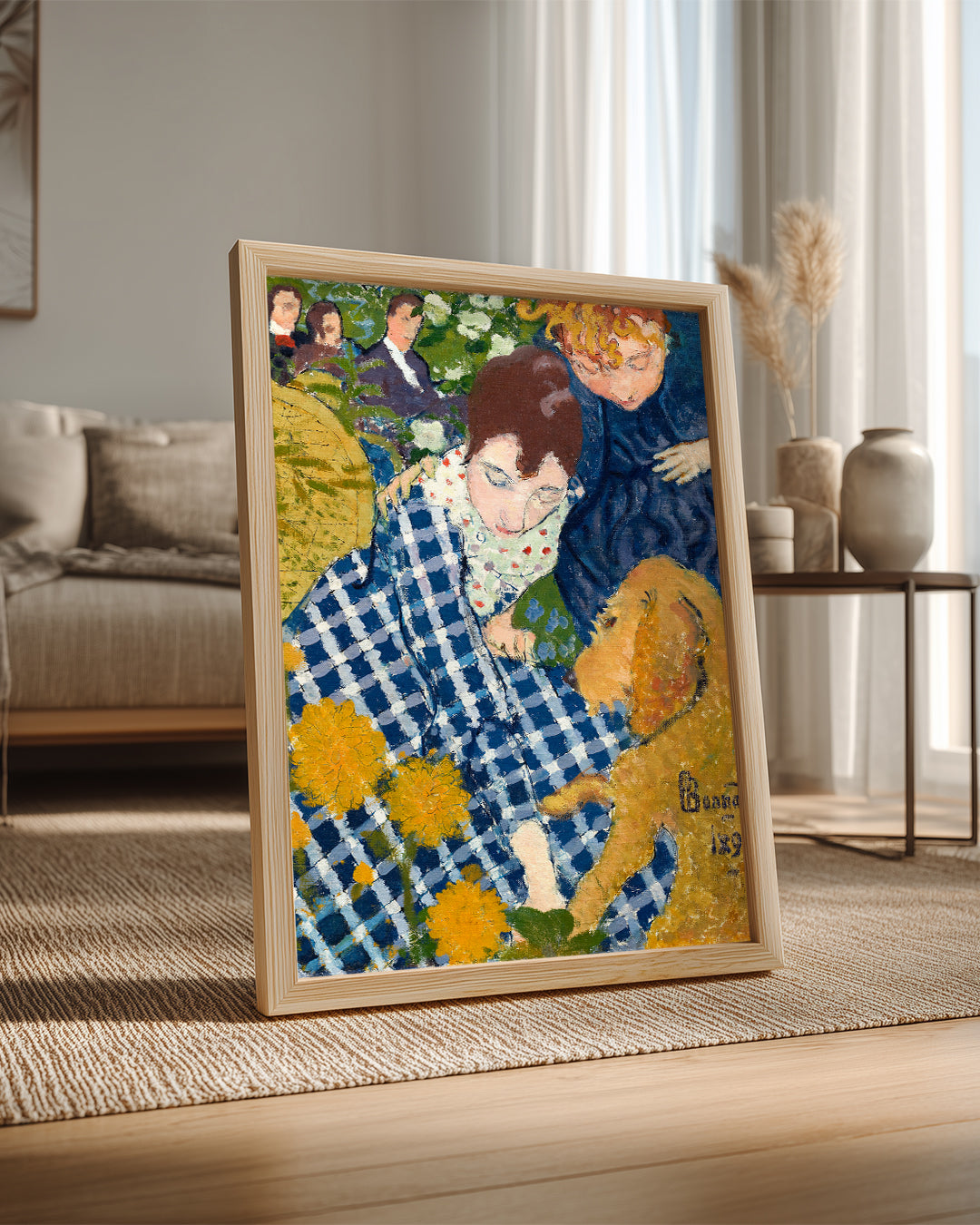Picnic Dog Poster Tablosu