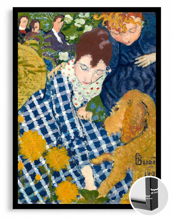 Picnic Dog Poster Tablosu