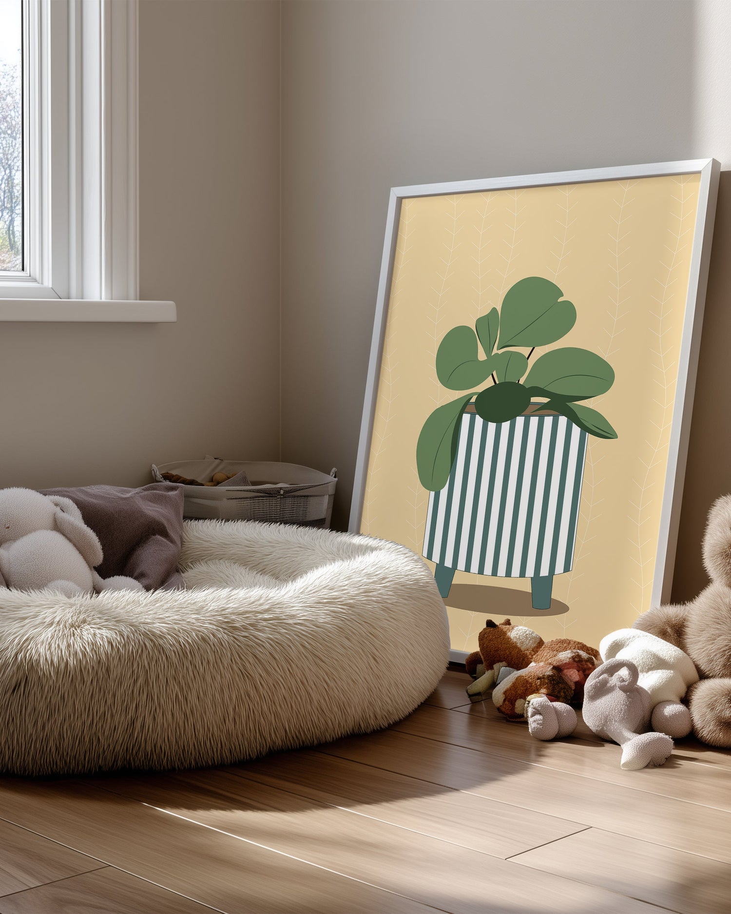 Pilea Pot Poster Tablosu