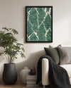 Pine Pattern Poster Tablosu