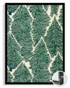Pine Pattern Poster Tablosu