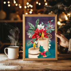 Pinecone Decoration Art Poster Tablosu