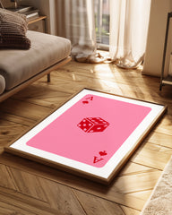 Pink Ace Poster Tablosu