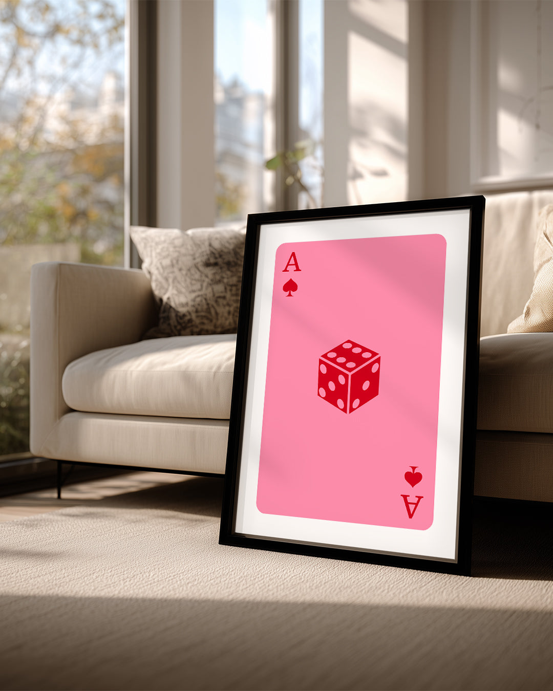 Pink Ace Poster Tablosu