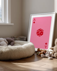 Pink Ace Poster Tablosu