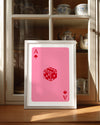 Pink Ace Poster Tablosu