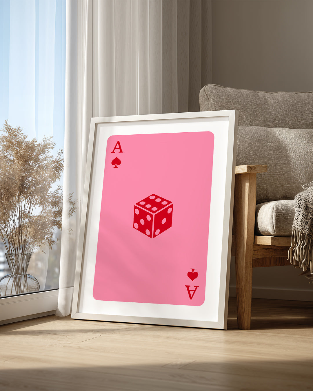 Pink Ace Poster Tablosu