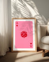 Pink Ace Poster Tablosu