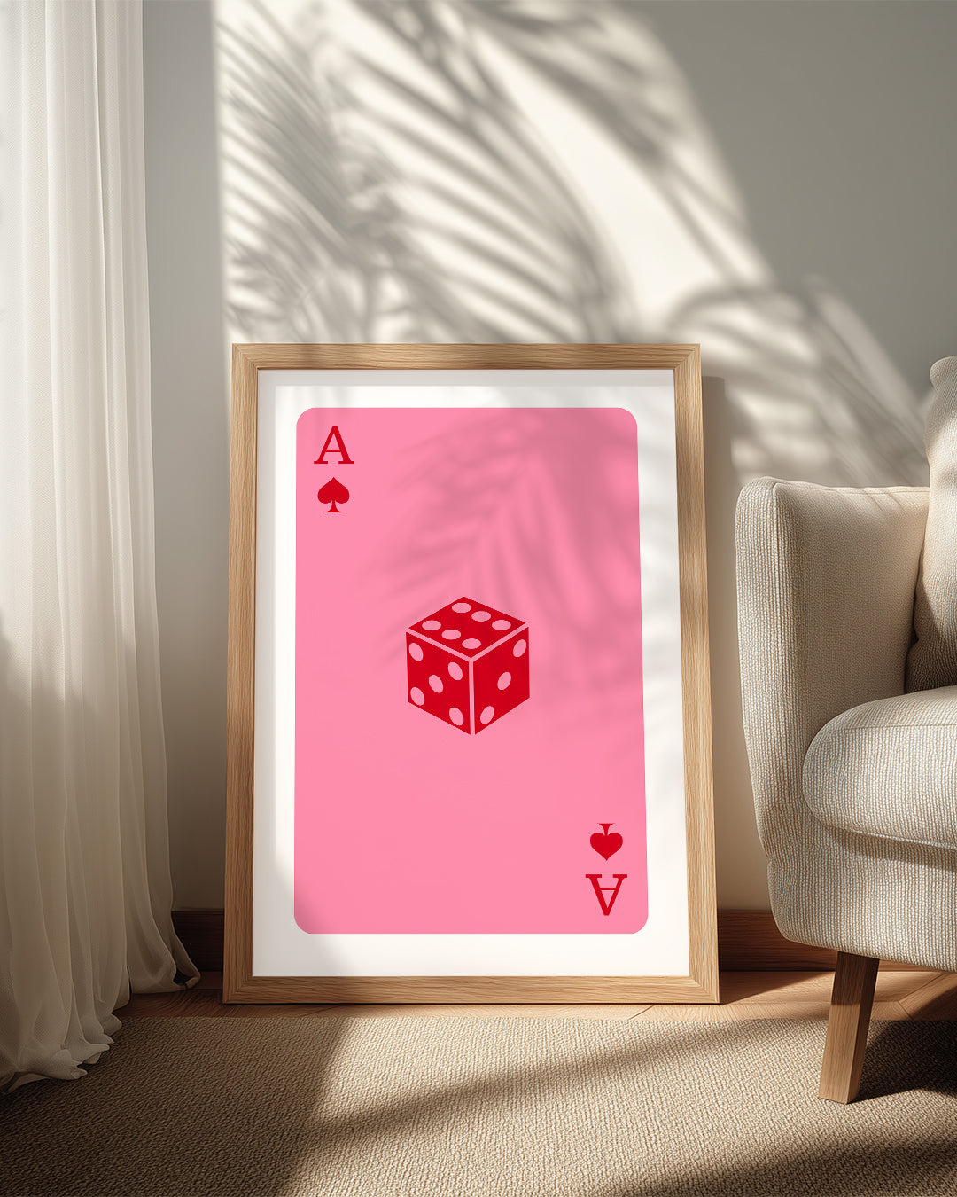 Pink Ace Poster Tablosu