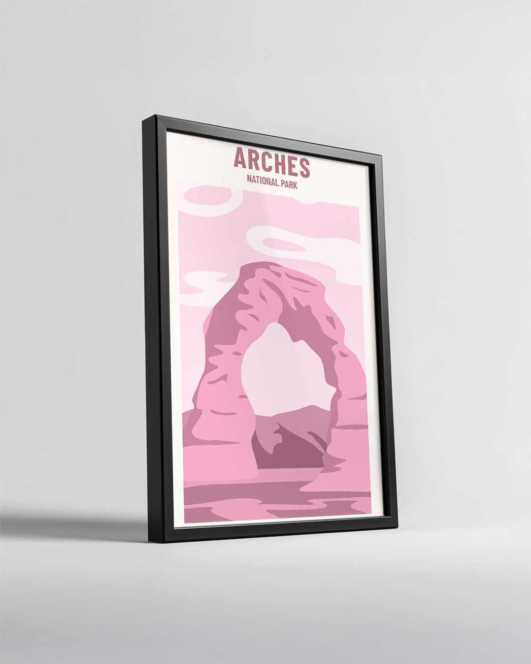 Pink Arch Poster Tablosu