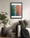 Pink Beach Poster Tablosu