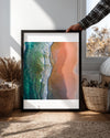 Pink Beach Poster Tablosu