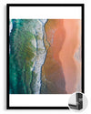 Pink Beach Poster Tablosu