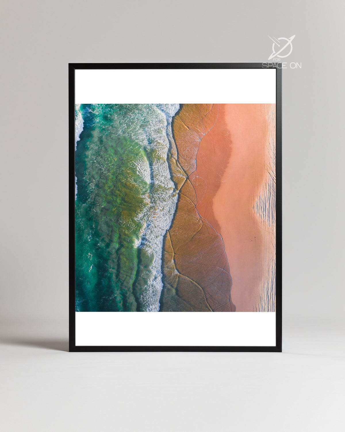 Pink Beach Poster Tablosu