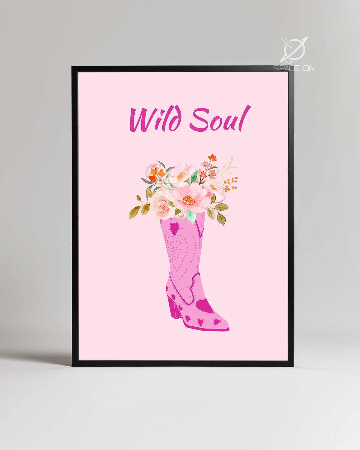 Pink Blossom Poster Tablosu