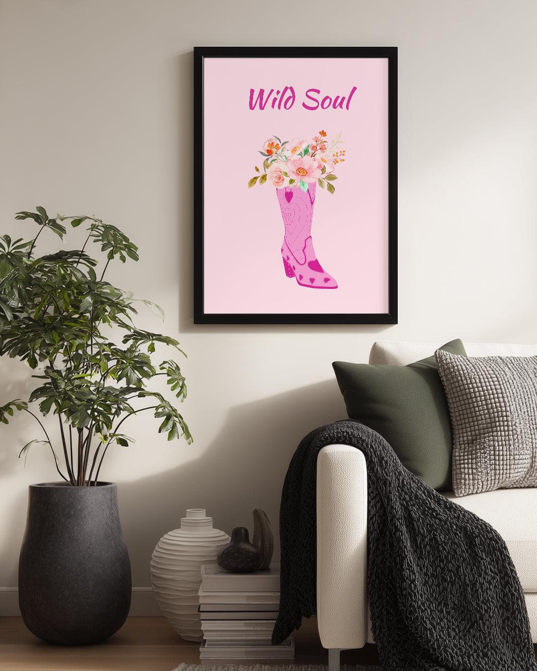 Pink Blossom Poster Tablosu
