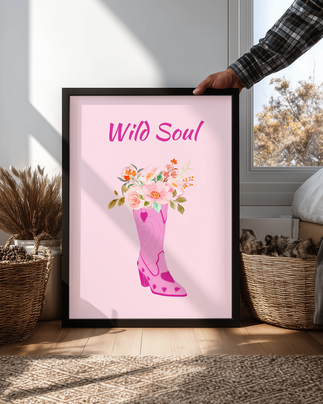 Pink Blossom Poster Tablosu