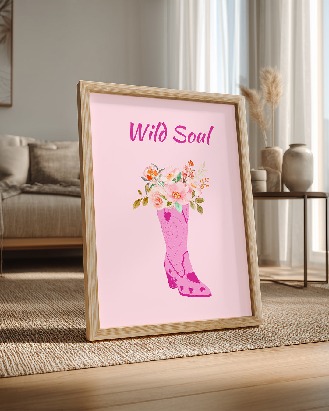 Pink Blossom Poster Tablosu