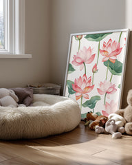 Pink Calm Poster Tablosu