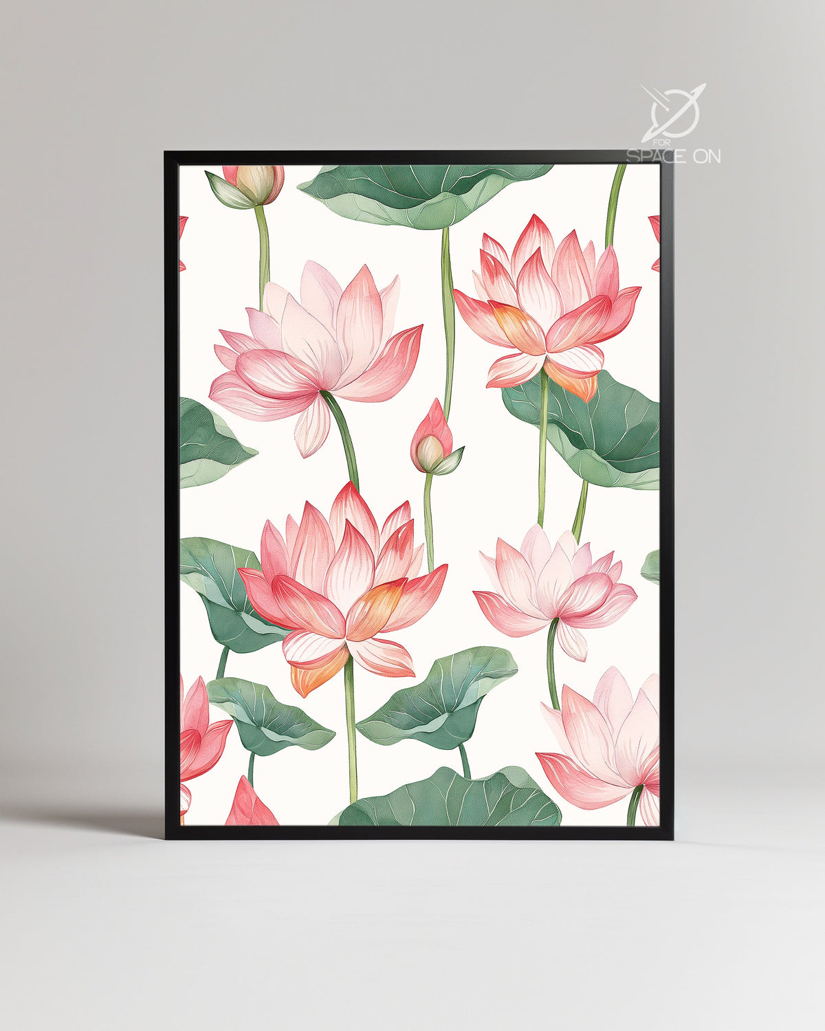 Pink Calm Poster Tablosu