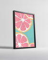 Pink Citrus Poster Tablosu