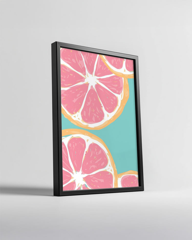 Pink Citrus Poster Tablosu
