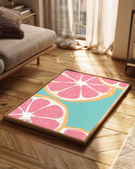 Pink Citrus Poster Tablosu