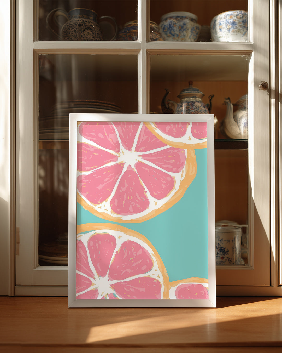 Pink Citrus Poster Tablosu