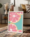 Pink Citrus Poster Tablosu