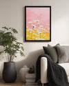 Pink Daisy Poster Tablosu
