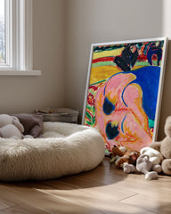 Pink Dancer Poster Tablosu