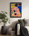 Pink Dancer Poster Tablosu