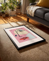 Pink Face Poster Tablosu