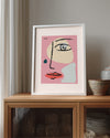 Pink Face Poster Tablosu