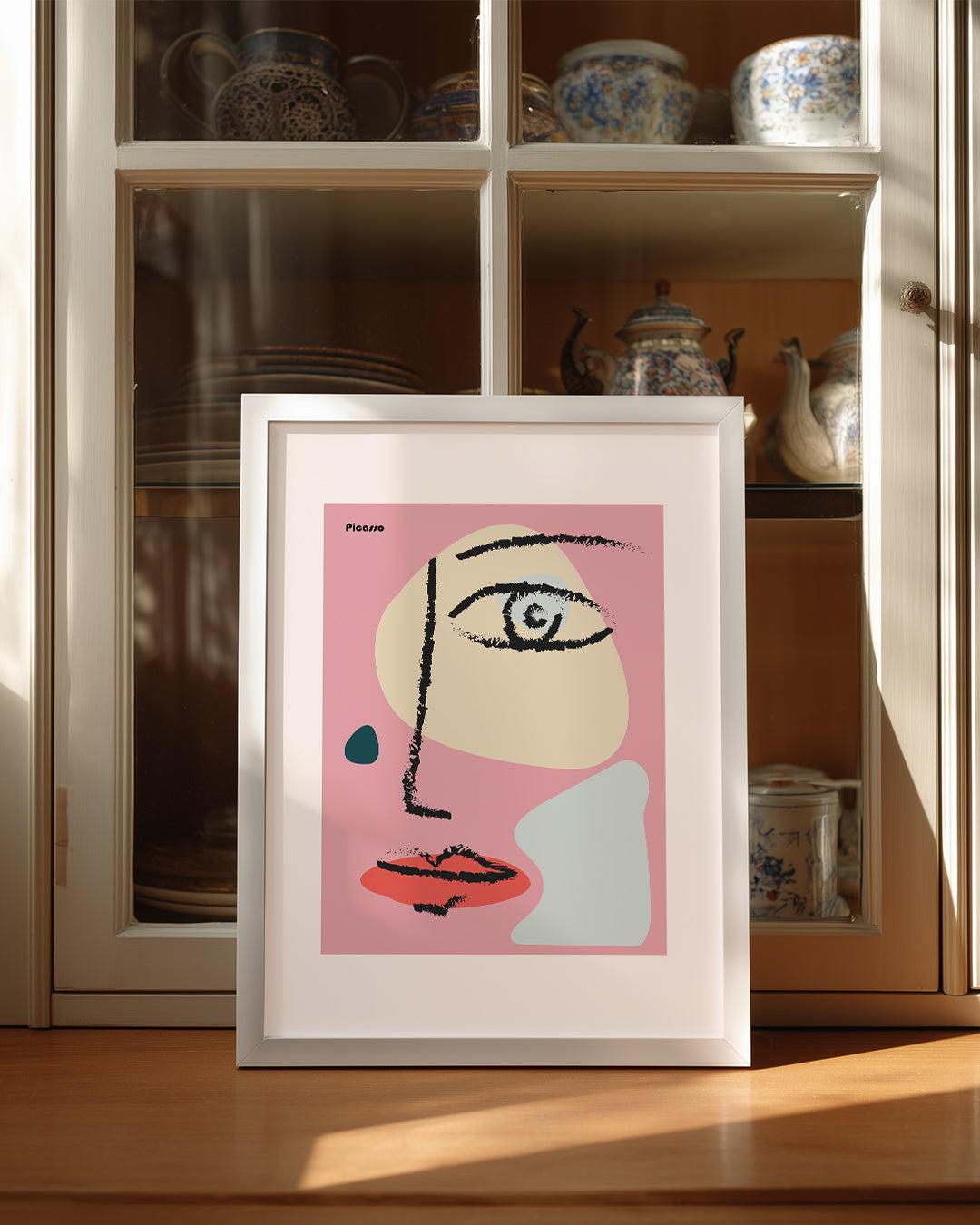 Pink Face Poster Tablosu