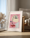 Pink Face Poster Tablosu