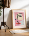 Pink Face Poster Tablosu