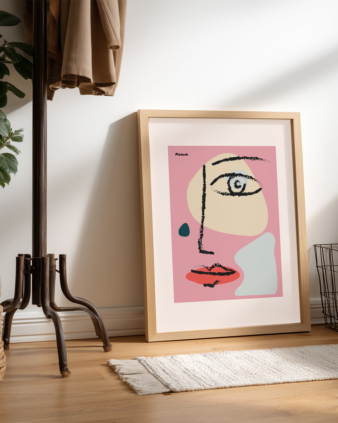 Pink Face Poster Tablosu