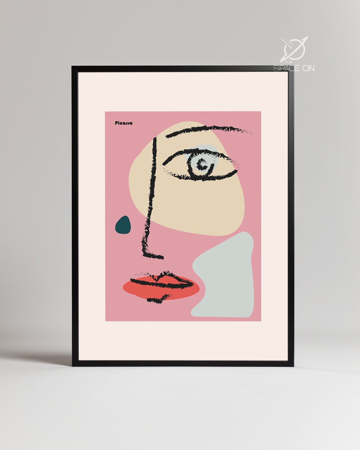 Pink Face Poster Tablosu
