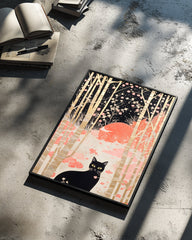 Pink Forest Poster Tablosu