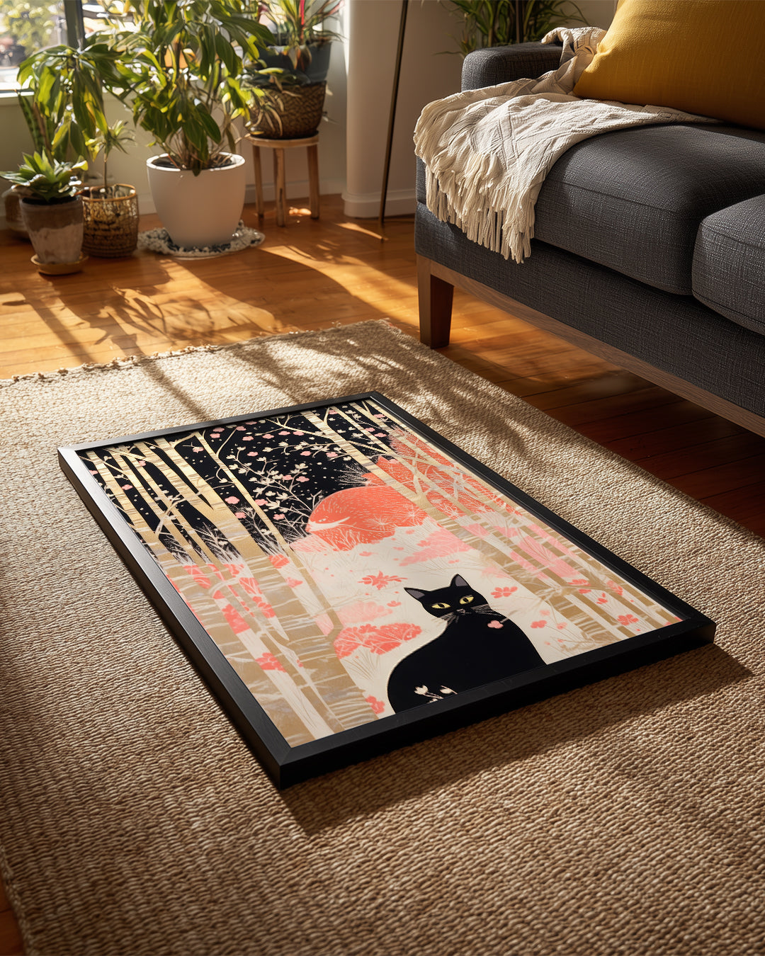 Pink Forest Poster Tablosu