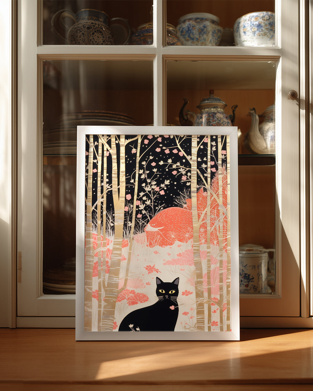 Pink Forest Poster Tablosu