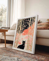Pink Forest Poster Tablosu