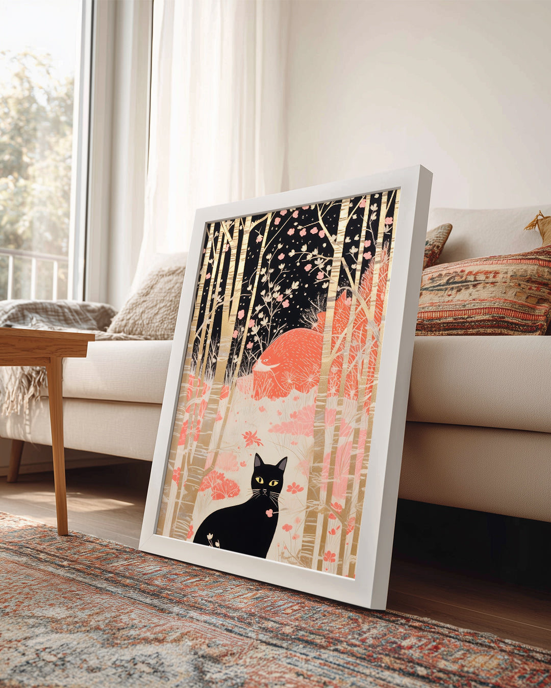 Pink Forest Poster Tablosu