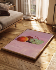 Pink Grape Poster Tablosu